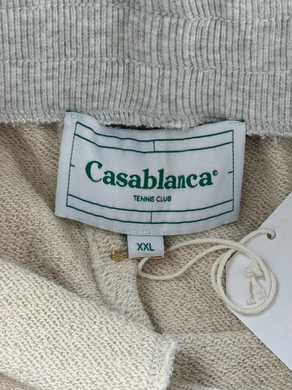 Casablanca Grey & Multicolor Casa Way Embroidered Logo Sweatpants